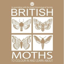 British Moths: To colour in