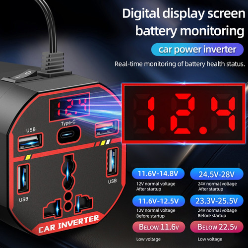 200w portable power inverter - portable,
