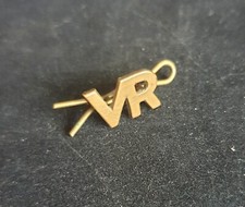 WW2 British Home Front RAF Officer's Volunteer Reserve Collar Badge 1936-38