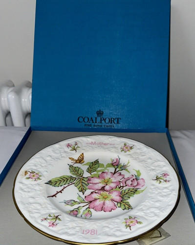 Coalport plate mother 1981 - coalport,