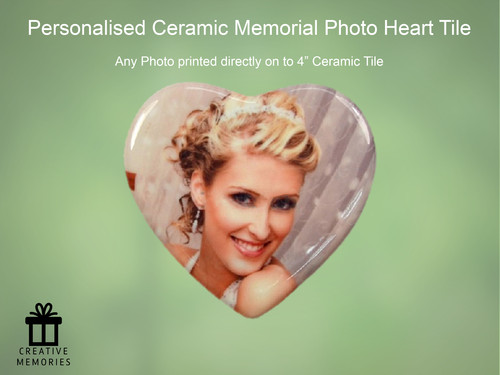 Personalised ceramic memorial - ceramic,