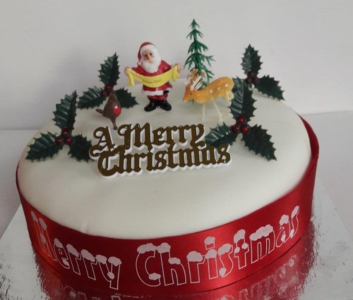 Traditional christmas cake - traditional,