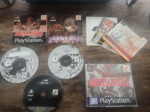 Metal gear solid playstation - metal,