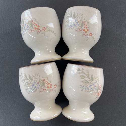 Set denby cream - 4, floral