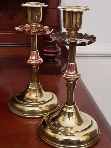 Antique copper and brass - copper,