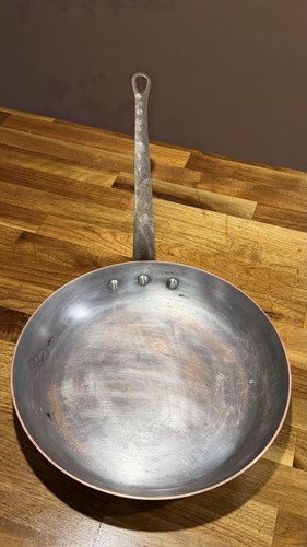 25cm copper frying pan - 10”,