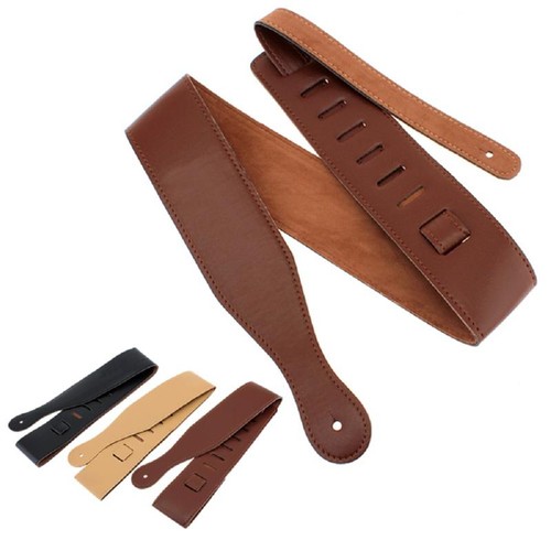 Adjustable brown soft leather - brown,
