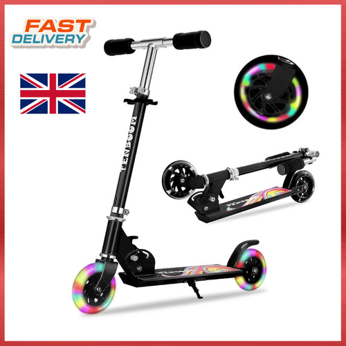 Kids foldable scooter - scooter, led