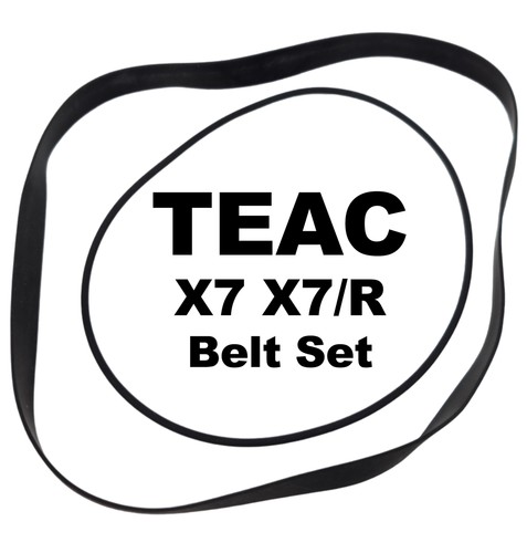 Teac x7r belt set - x7,