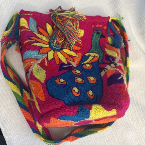 Wayuu mochila handwoven punch - mochila,