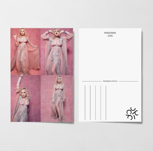 Madonna postcard - madonna,