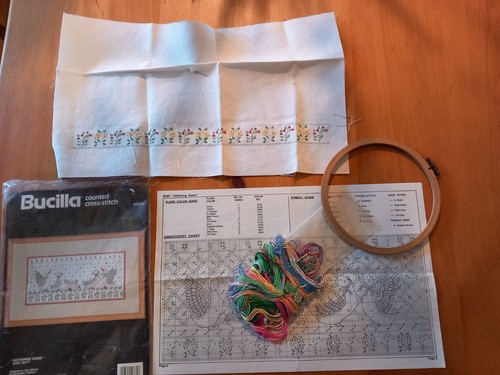 Bucilla cross stitch-