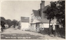 Great Chesterford White House Essex Cambridge Posted 1935 Vintage RP Postcard