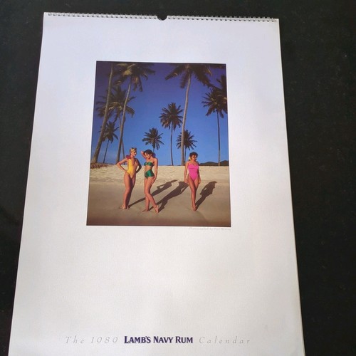 Lambs navy rum - calendar, 1989