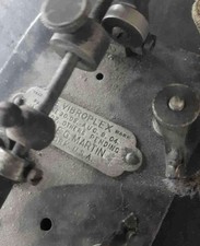 Antique - Vibroplex Semi-Automatic Telegraph Morse Code Key, Post- 1907 patents