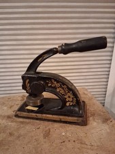 Vintage Paper Embossing Stamp Seal Machine 1950s By H. HOWES & Co LTD London