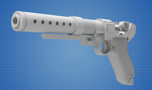 Jyn erso 180 blaster pistol - jyn,