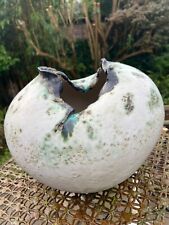 Giant Julie O'Sullivan Stunning Ceramic Original Ceramic Vase Studio Pottery 