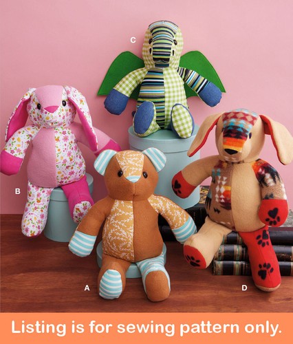 Sewing pattern sew stuffed - sewing,