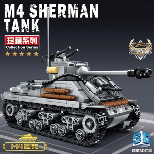 Military sherman tank - military,