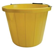 15 Litre Round Buffalo Bucket with handle Heavy duty Trade pour spout Plastic