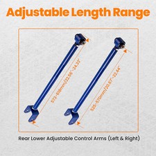 2X LEFT RIGHT LOWER REAR