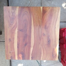 Chunky Heavy Rustic Wood Coffee Side Table - Solid Sheesham ? Java ? Mango?