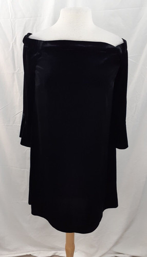 Chaps dress womens black - chaps,