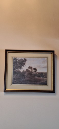 Painting watermill at - -,