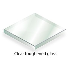 Bespoke Toughened Glass - Cut