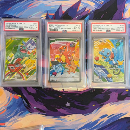 Psa charmander squirtle - 10,