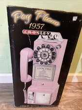 Crosley pink 1957 retro - crosley, pay