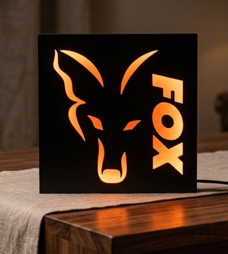 Fox head led light - fox,