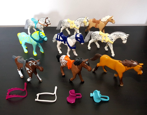 Playmobil horse pony bundle - playmobil,