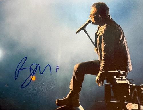 Bono signed 11x14 photo - 11x14,