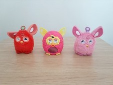 3 x McDonalds Furby Toys Bundle 