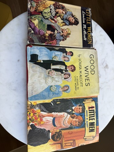 Louisa alcott 3 vintage - m,