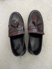 Oxblood Leather Loafers Uk11 New Unworn