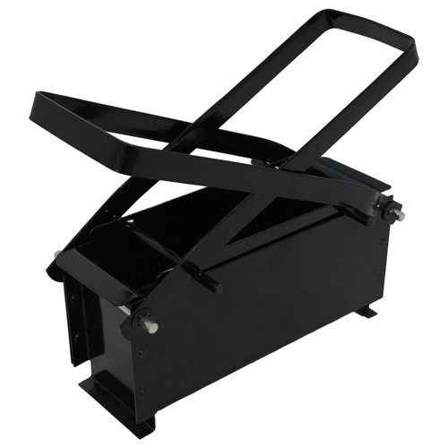 Black log briquette maker - black,