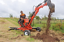 ATV 360 Backhoe Mini Digger by Rock Machinery