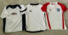 3 x Umbro Children's Kids Sports Football T-Shirts Size SB 134cm