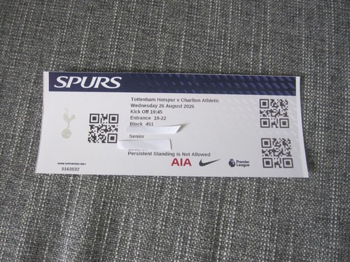 Tottenham hotspur charlton - tottenham,