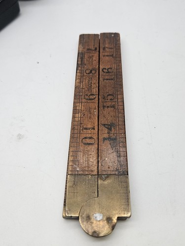 Vintage wooden folding - wooden,