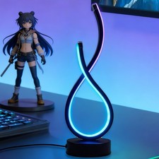 Spiral LED Table Lamp Bedside