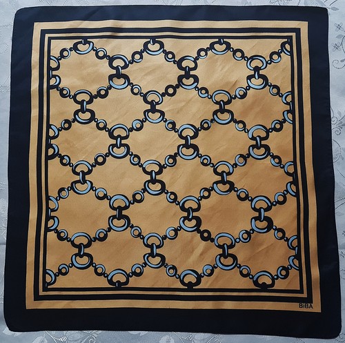 Scarf vintage authentic biba - vintage,
