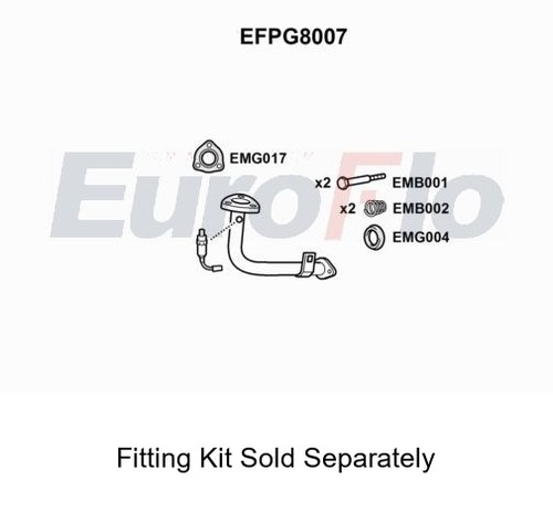Pipe front exhaust system - exhaust,