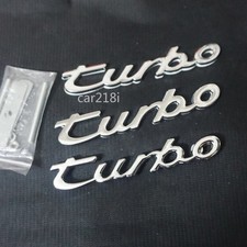 Silver Chrome turbo New Metal