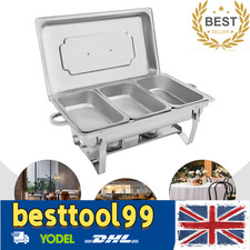 3*2.5L Chafer Chafing Dish Set