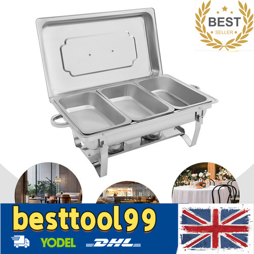 Chafer chafing dish - 3*2.5l,