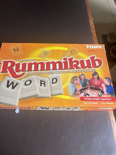 Rummikub word used - rummikub, used.